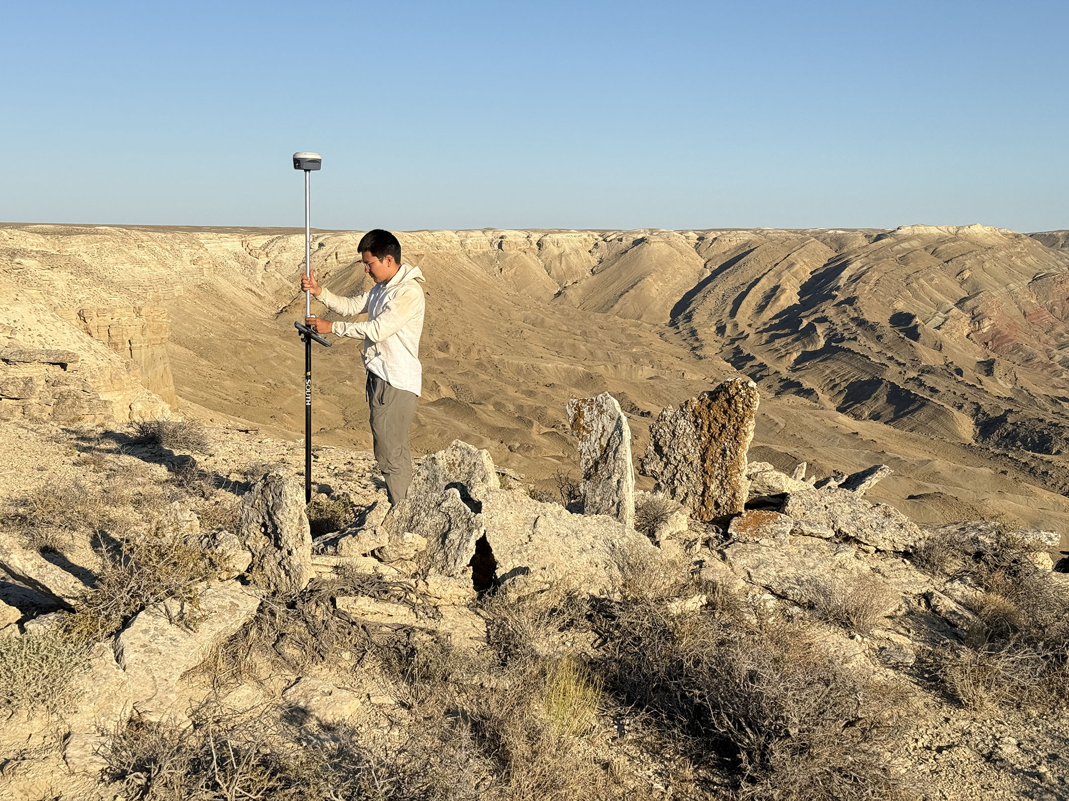 Documentation of aran hunting traps with the use of GNSS